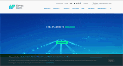 Desktop Screenshot of elevenpaths.com